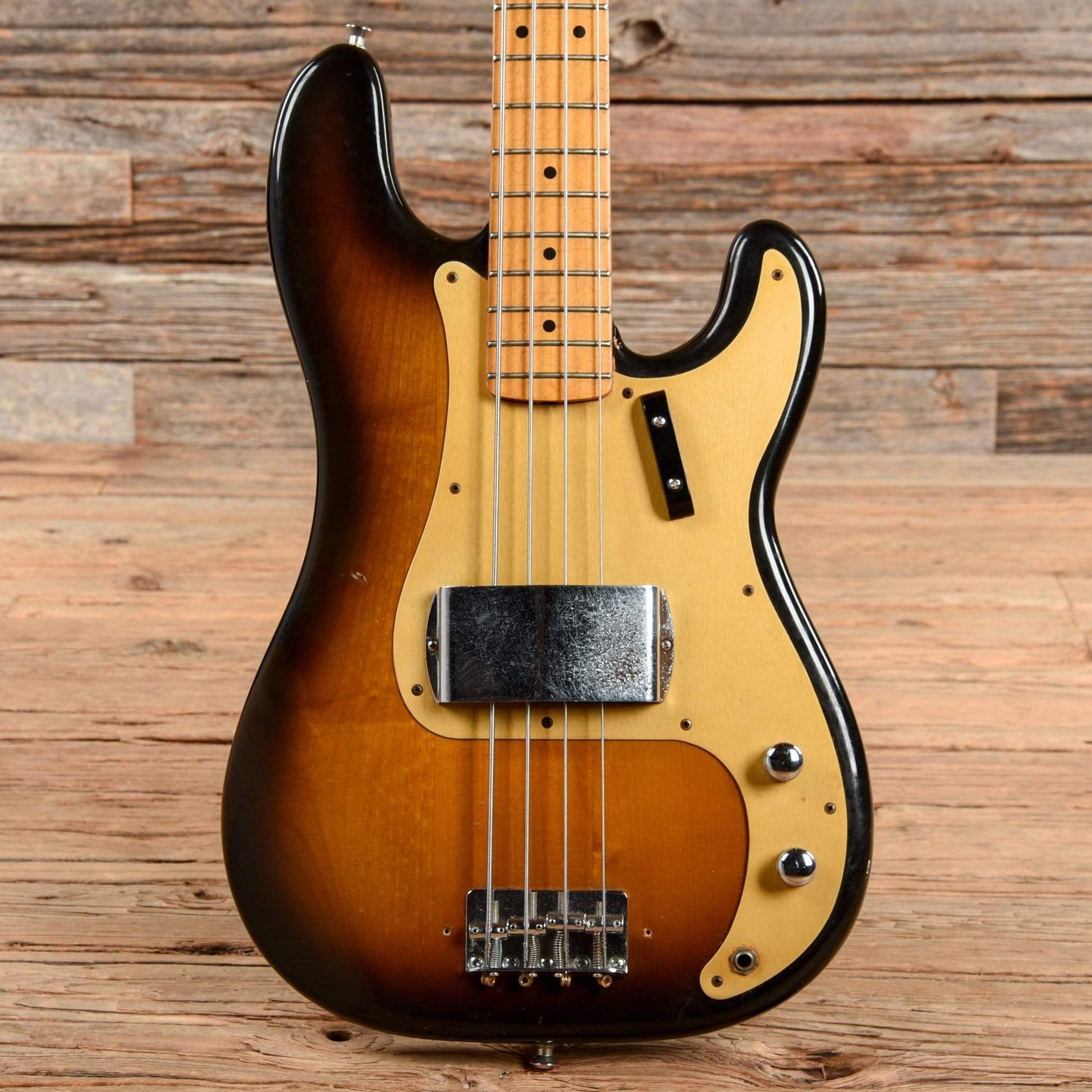 Fender American Vintage '57 Precision Bass Fullerton Reissue Sunburst 1982 Bass Guitars / 4-String