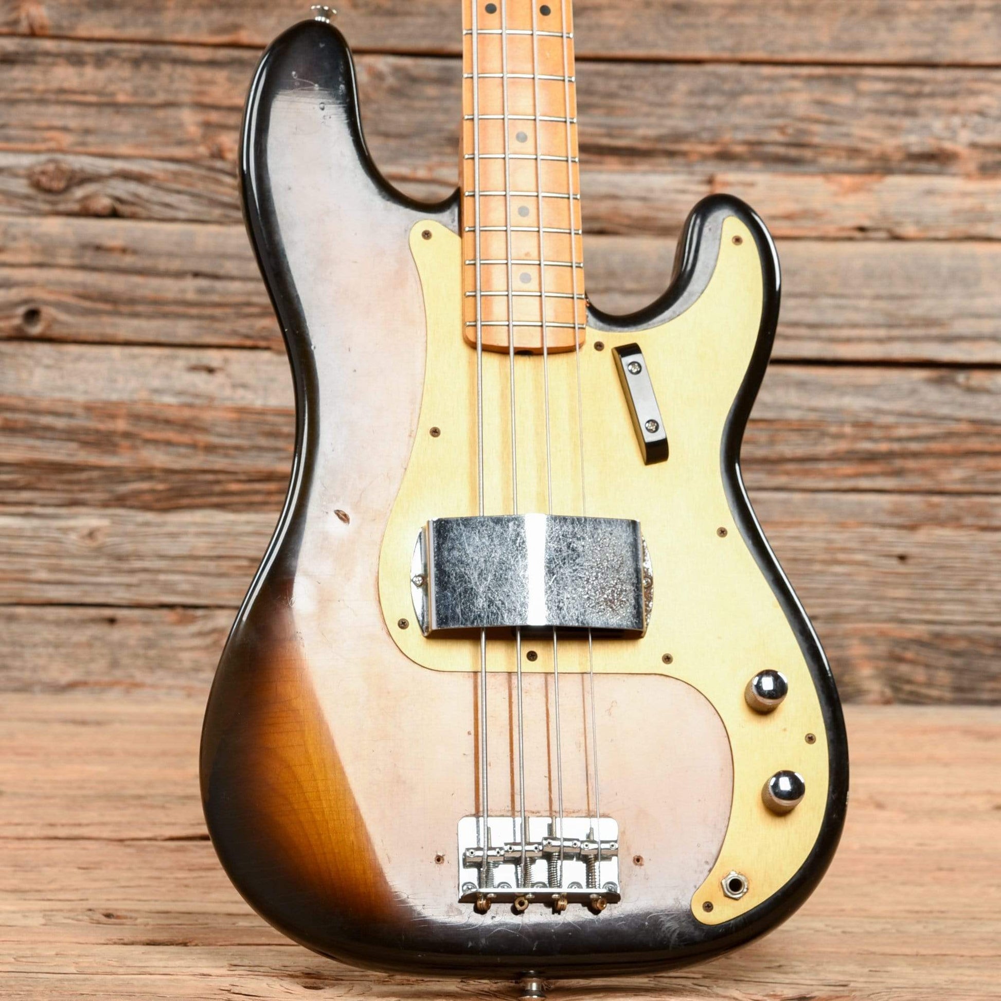 Fender American Vintage '57 Precision Bass Fullerton Reissue Sunburst 1982 Bass Guitars / 4-String