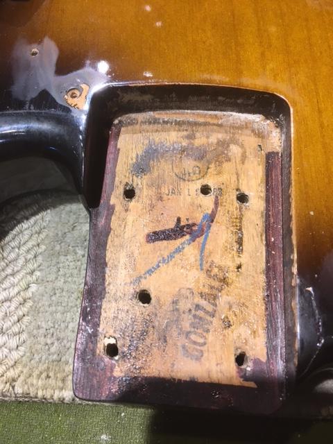 Fender American Vintage '57 Precision Bass Sunburst 1983 Bass Guitars / 4-String