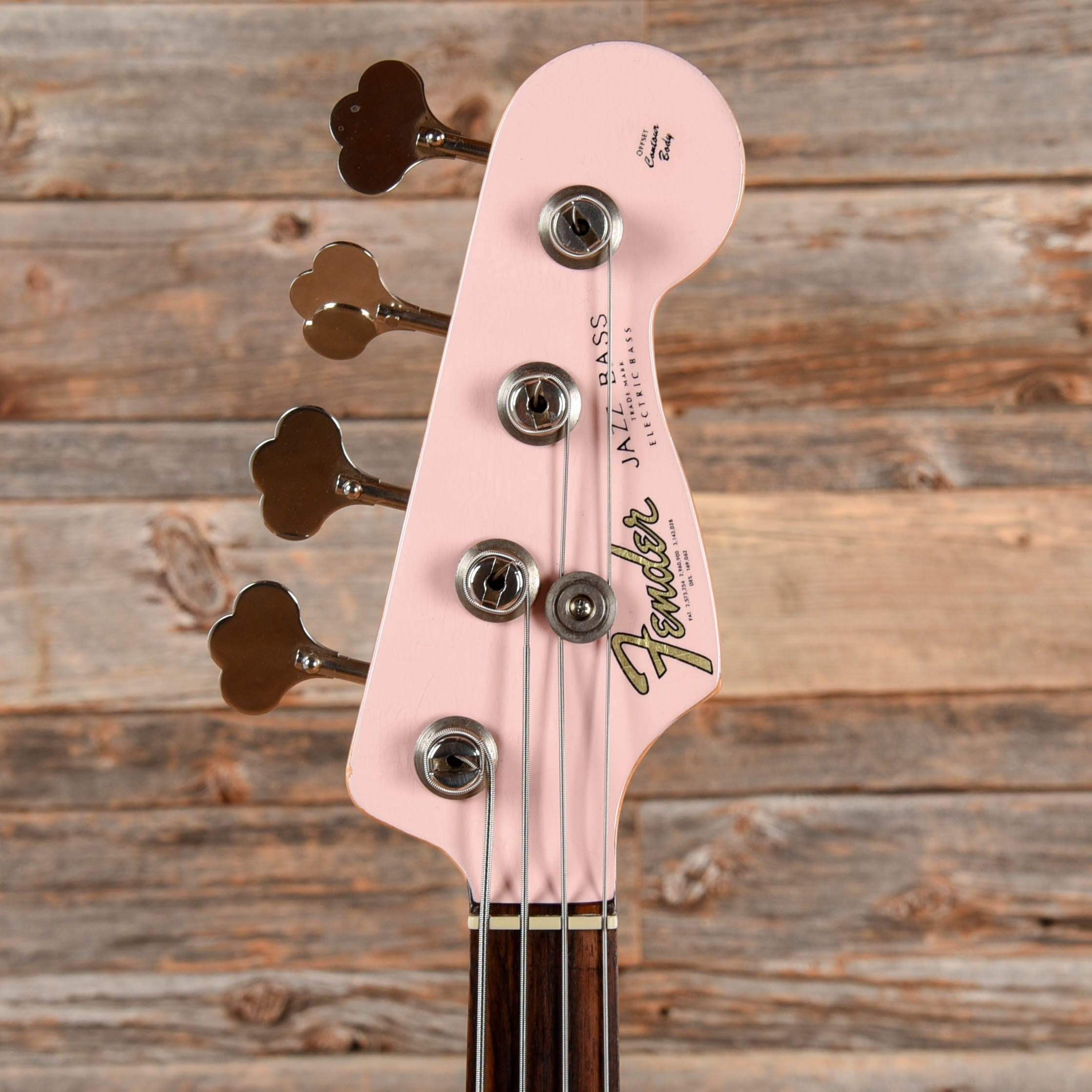 Fender American Vintage '62 Jazz Bass Shell Pink Refin 2005 Bass Guitars / 4-String