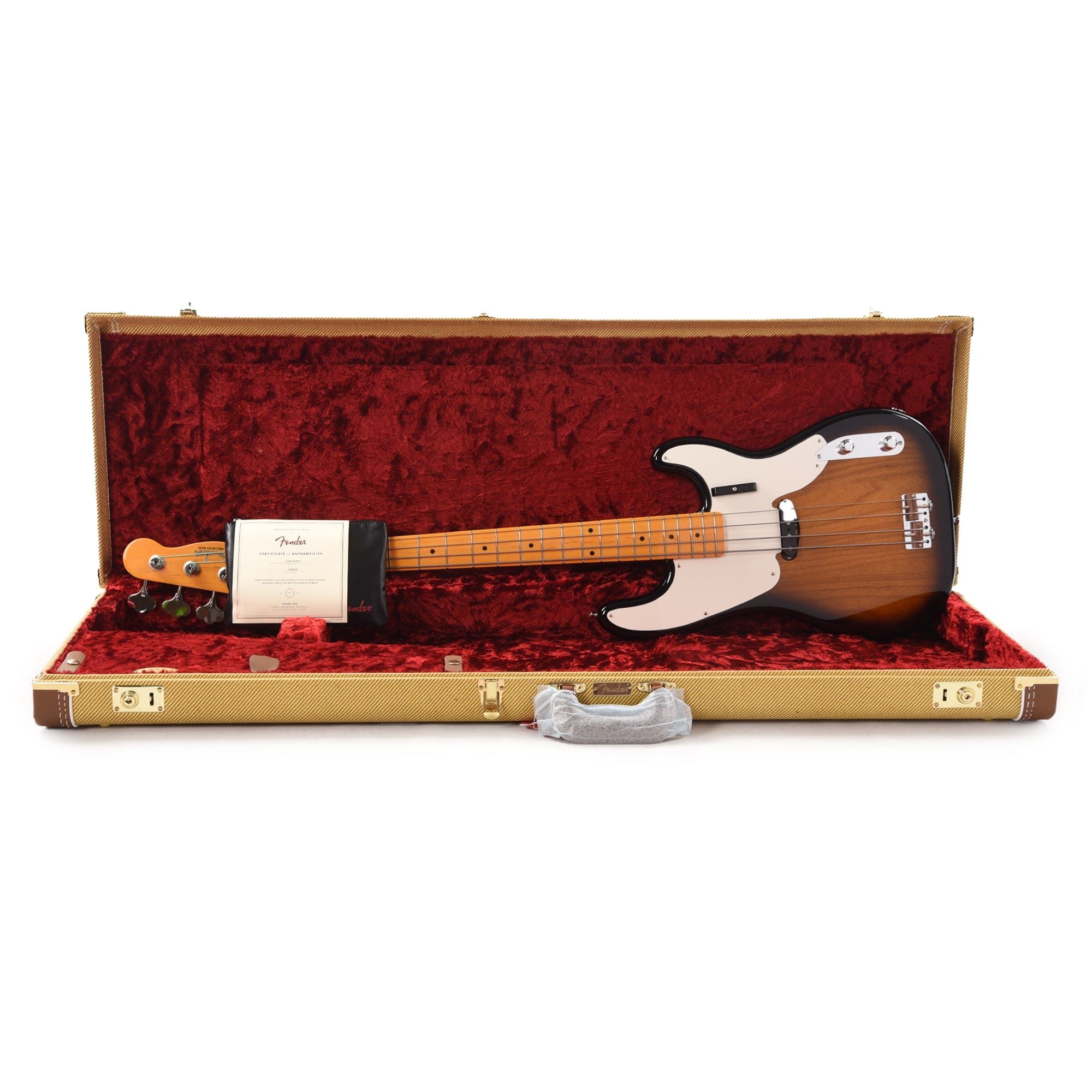 Fender American Vintage II 1954 Precision Bass 2-Color Sunburst Bass Guitars / 4-String