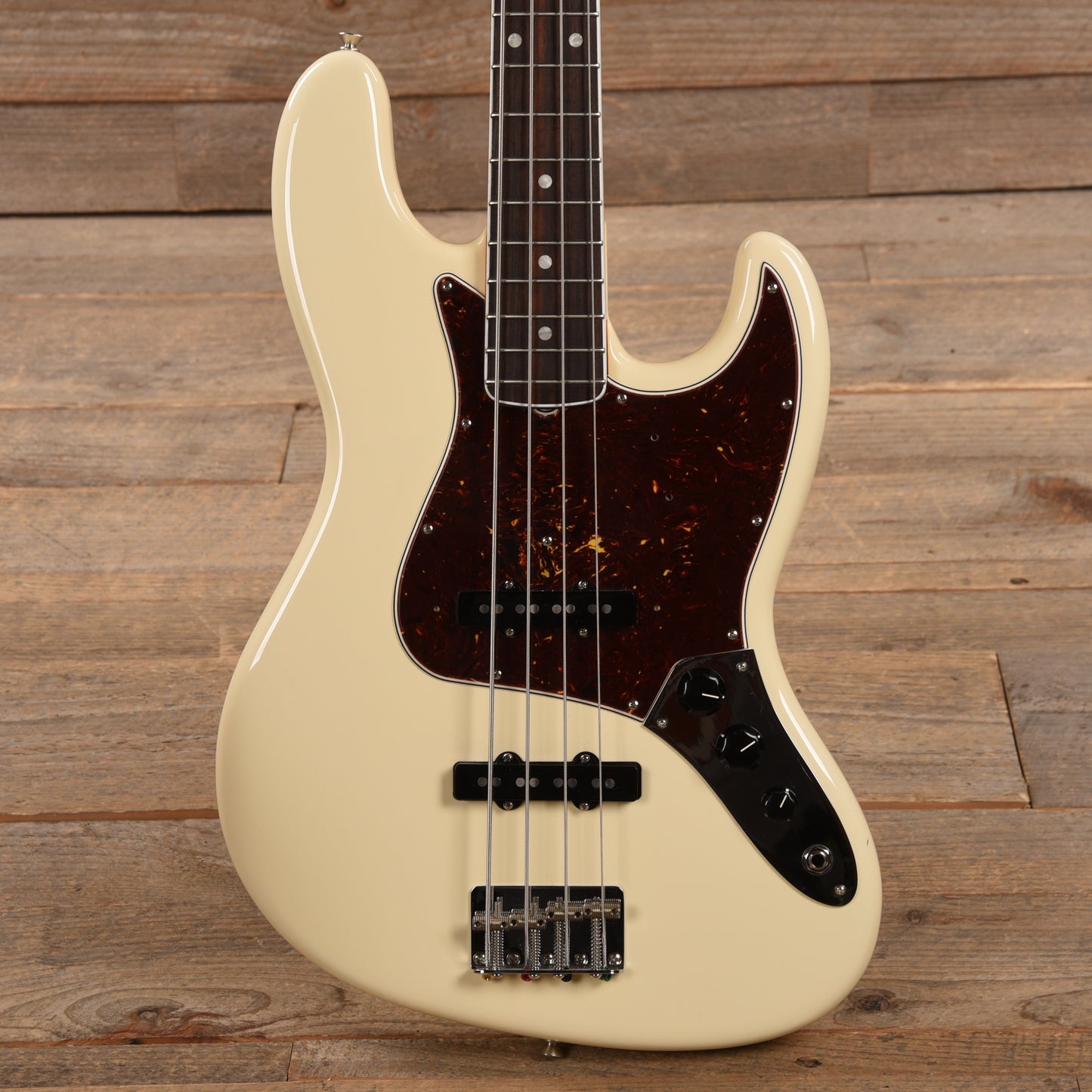 Fender American Vintage II 1966 Jazz Bass Olympic White Bass Guitars / 4-String