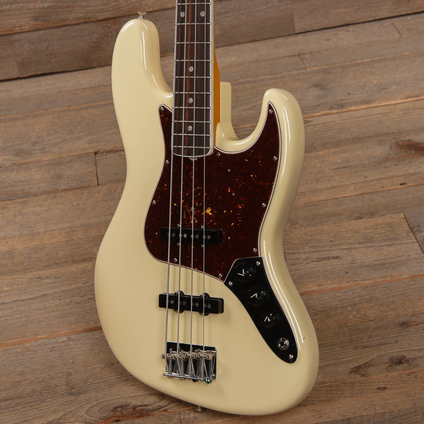 Fender American Vintage II 1966 Jazz Bass Olympic White Bass Guitars / 4-String