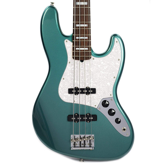 Fender Artist Adam Clayton Jazz Bass Sherwood Green Metallic Bass Guitars / 4-String