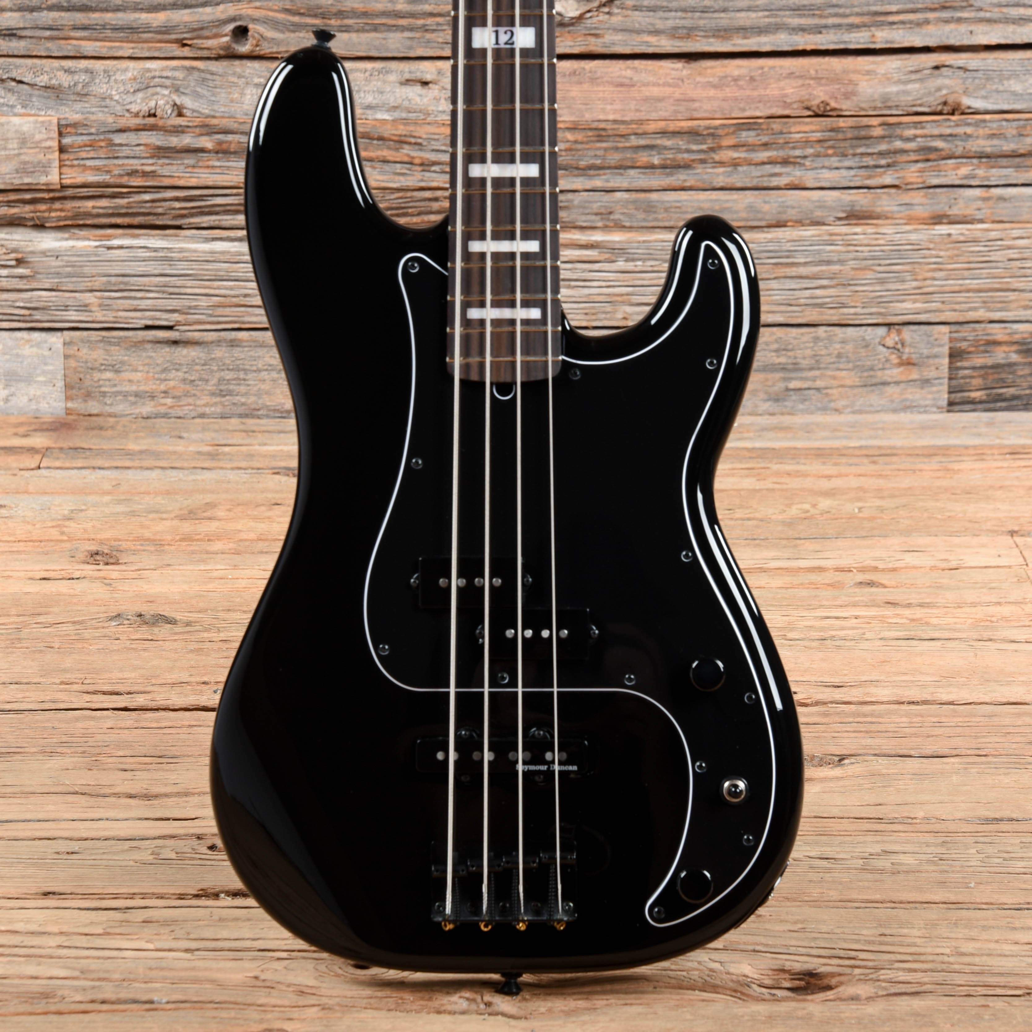 Fender Artist Duff McKagan Deluxe Precision Bass Black 2019 Bass Guitars / 4-String