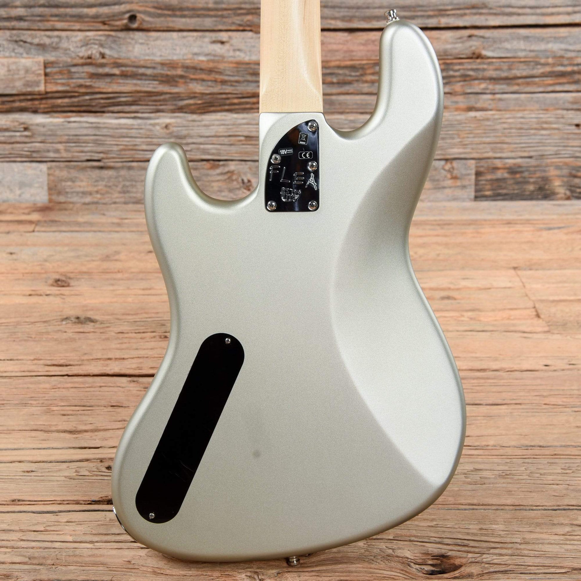 Fender Artist Flea Signature Active Jazz Bass Satin Inca Silver 2018 Bass Guitars / 4-String