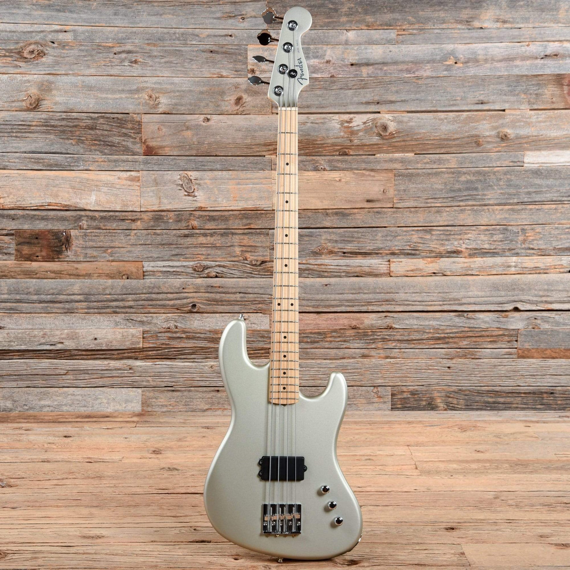 Fender Artist Flea Signature Active Jazz Bass Satin Inca Silver 2018 Bass Guitars / 4-String