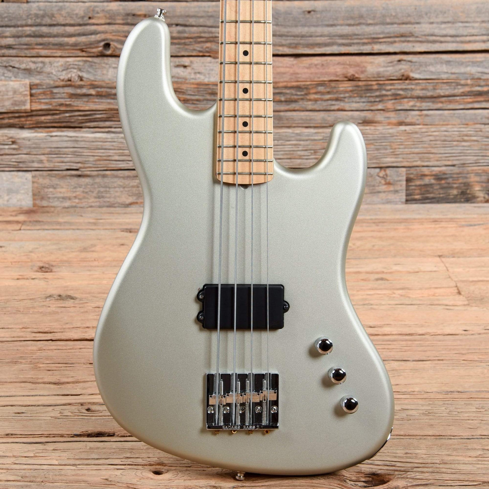 Fender Artist Flea Signature Active Jazz Bass Satin Inca Silver 2018 Bass Guitars / 4-String