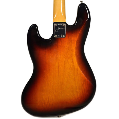 Fender Artist Jaco Pastorius Fretless Jazz Bass 3-Color Sunburst Bass Guitars / 4-String
