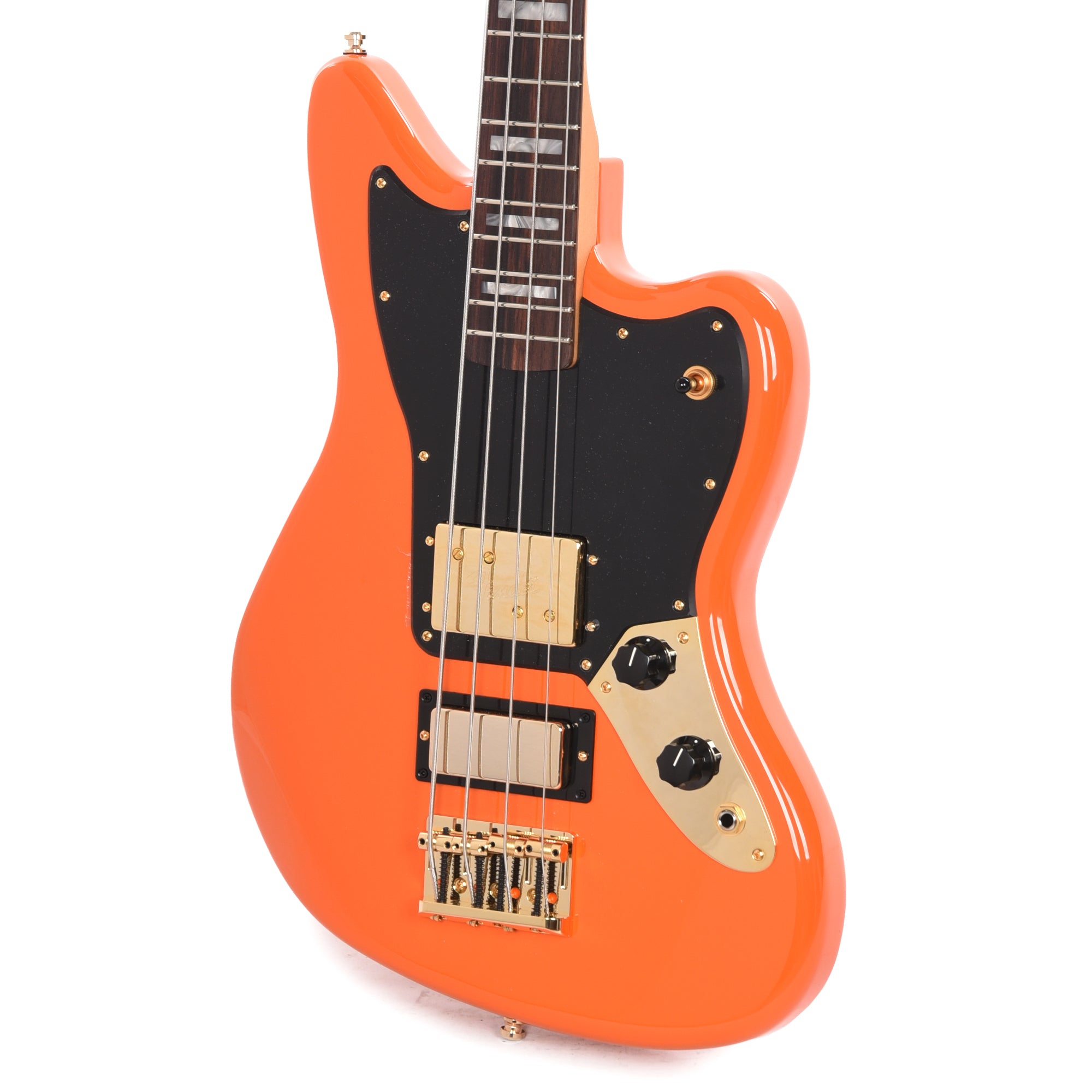 Fender Artist Limited Edition Mike Kerr Jaguar Bass Tiger's Blood Orange Bass Guitars / 4-String