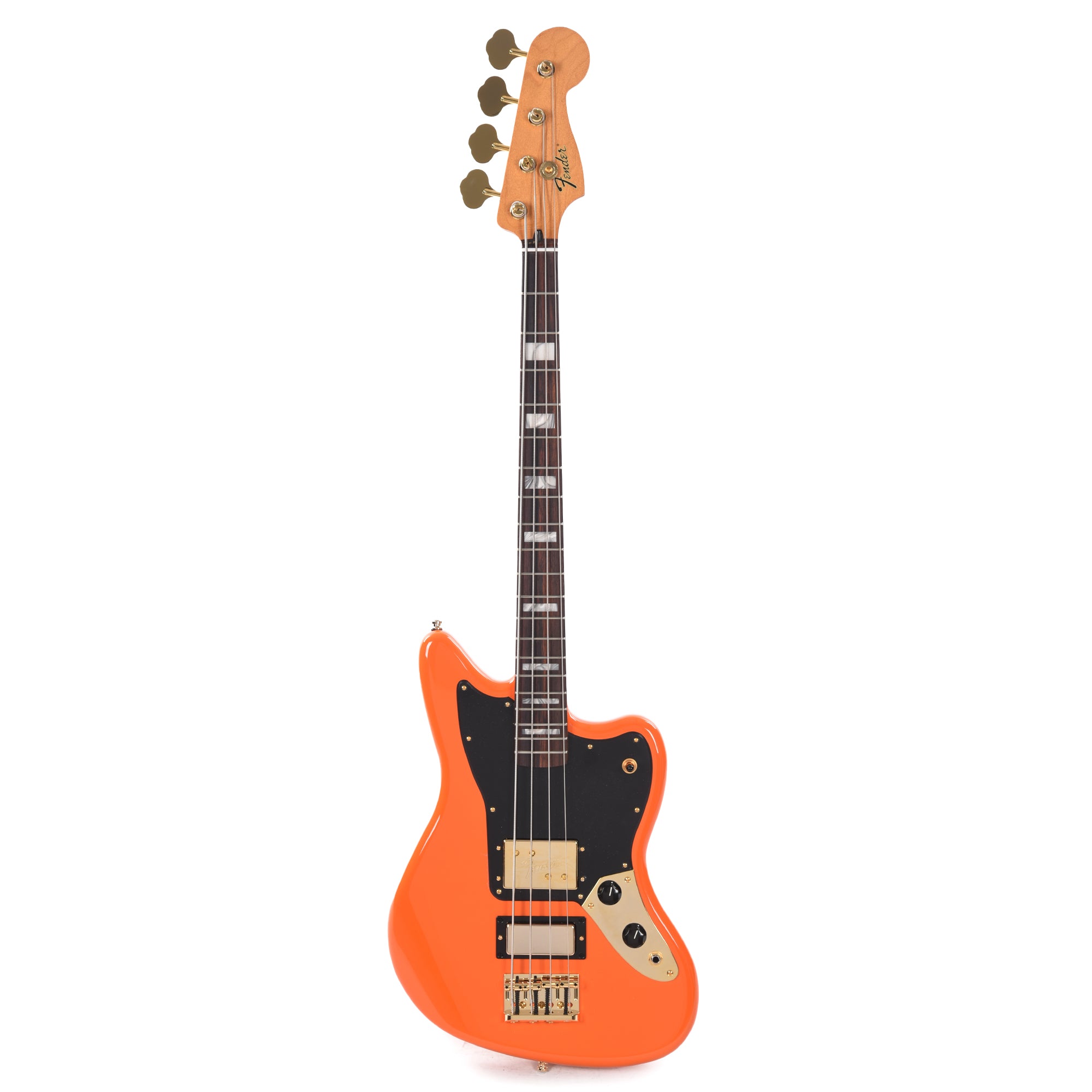 Fender Artist Limited Edition Mike Kerr Jaguar Bass Tiger's Blood Orange Bass Guitars / 4-String