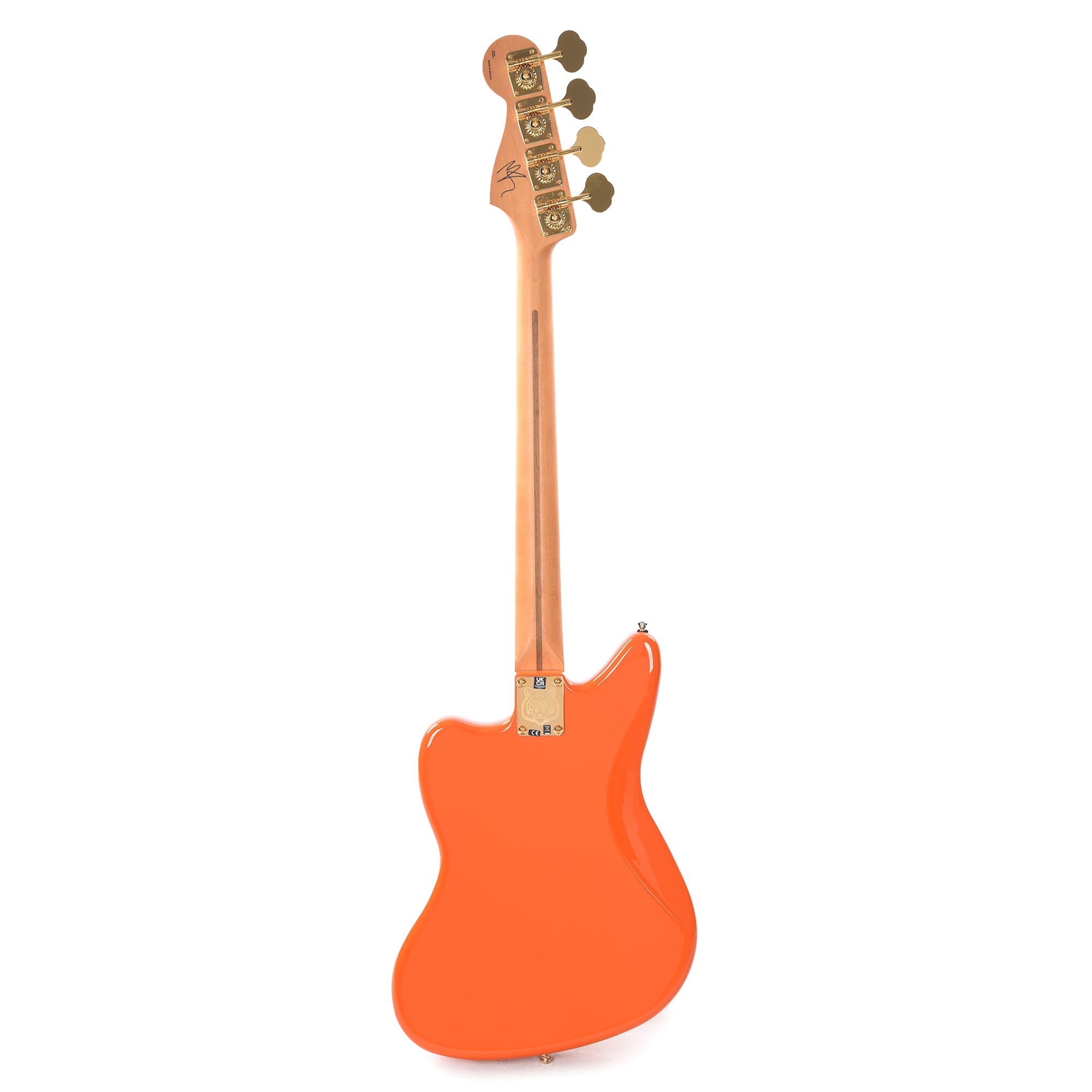 Fender Artist Limited Edition Mike Kerr Jaguar Bass Tiger's Blood Orange Bass Guitars / 4-String