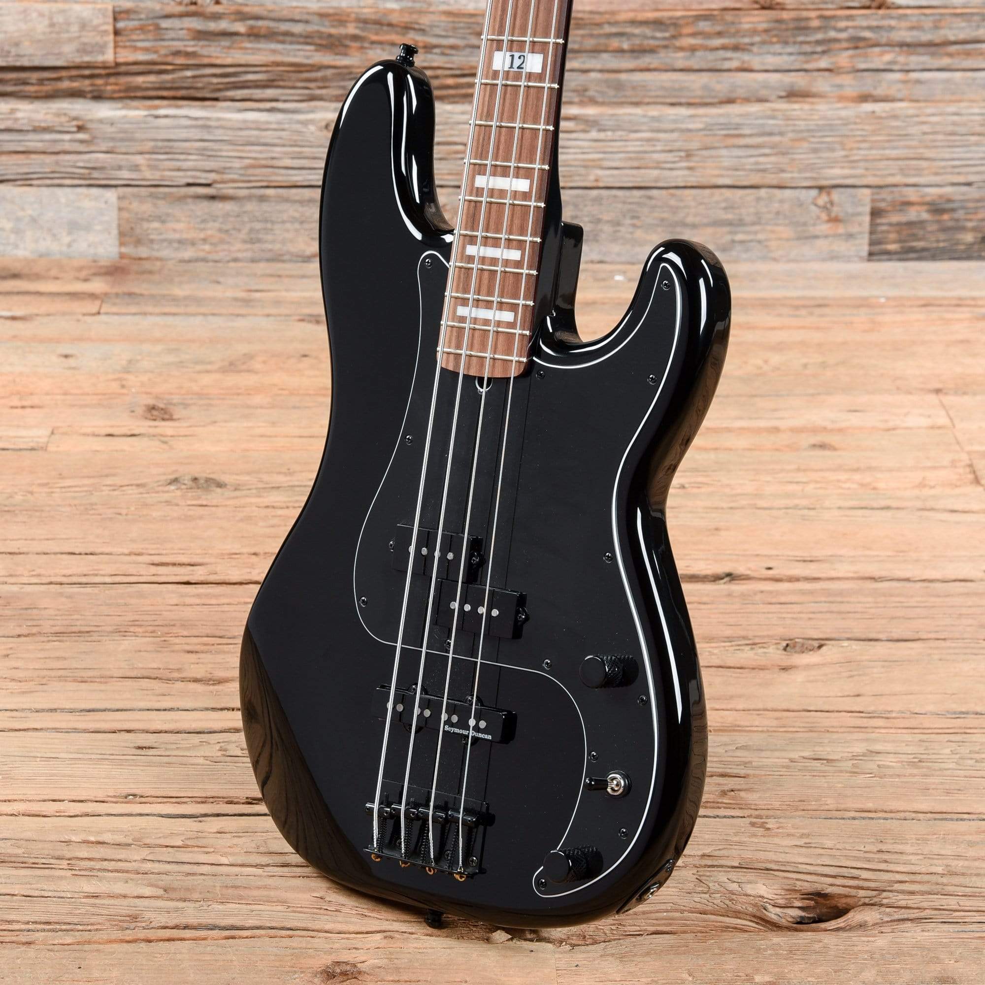 Fender Artist Series Duff McKagan Deluxe Precision Bass Black 2019 Bass Guitars / 4-String