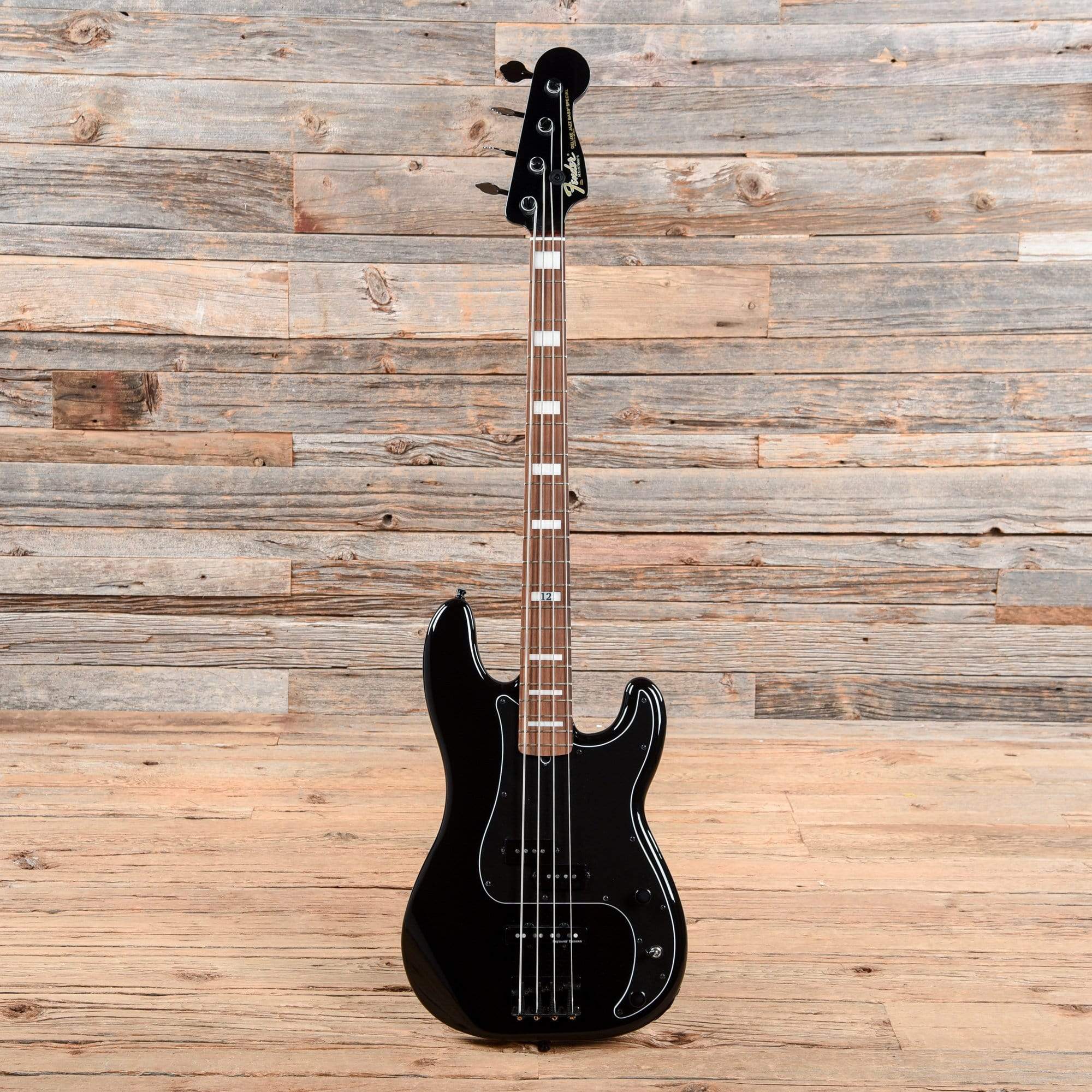 Fender Artist Series Duff McKagan Deluxe Precision Bass Black 2019 Bass Guitars / 4-String