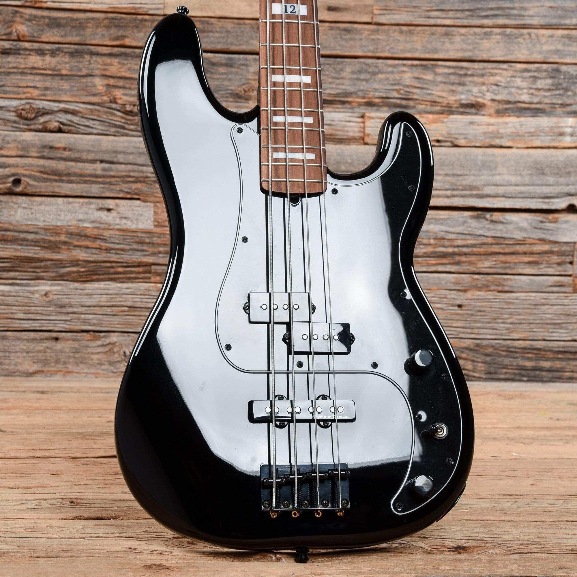 Fender Artist Series Duff McKagan Deluxe Precision Bass Black 2019 Bass Guitars / 4-String