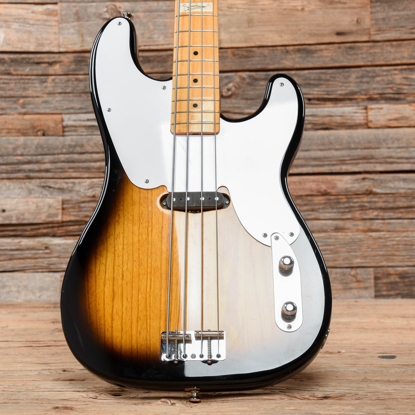 Fender Artist Series Sting Signature Precision Bass Sunburst 2002 Bass Guitars / 4-String