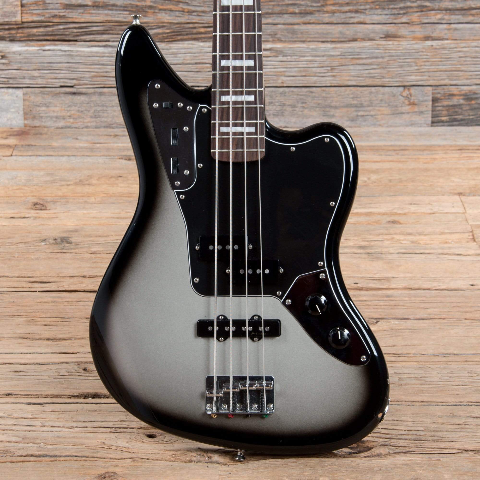 Fender Artist Series Troy Sanders Jaguar Bass Silverburst 2016