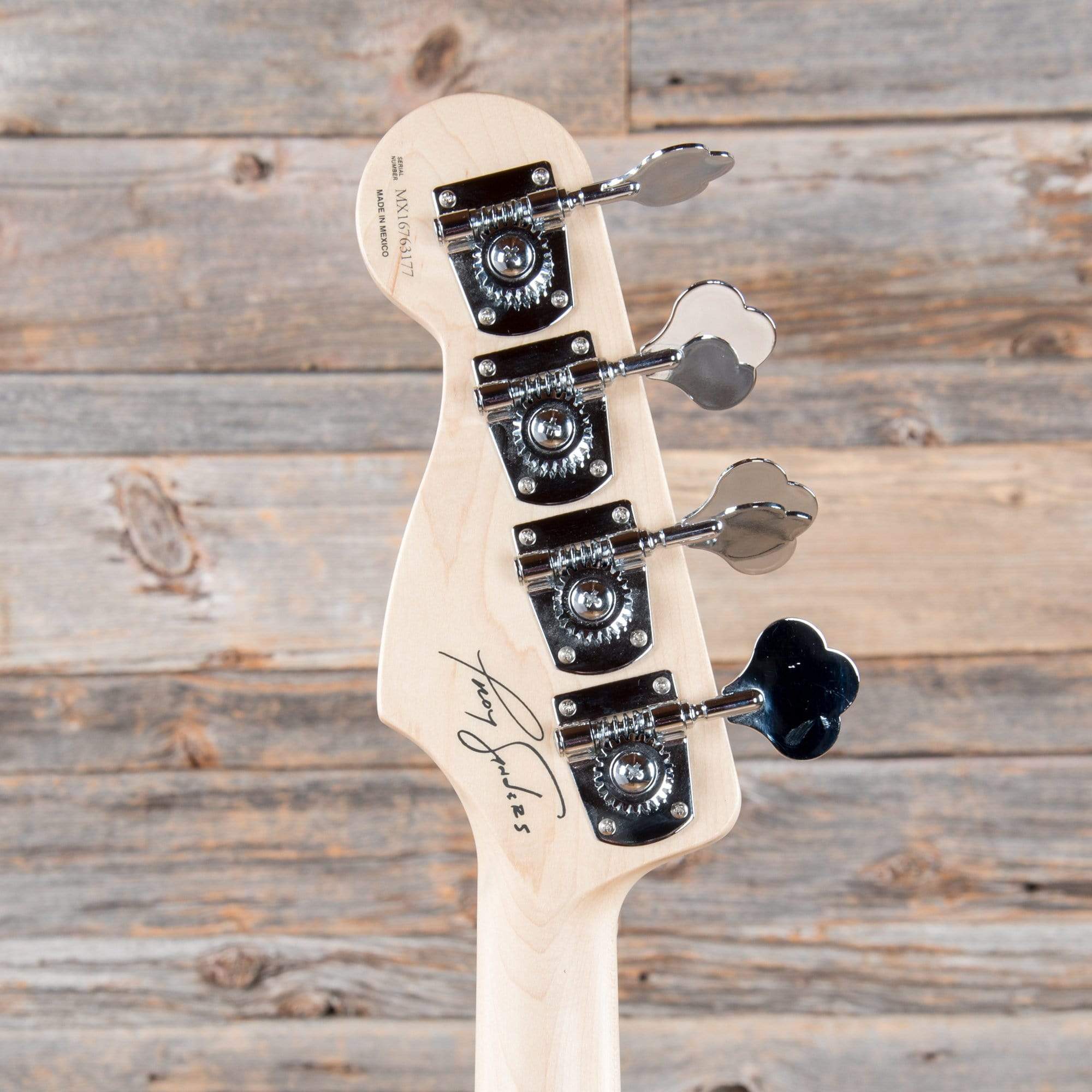 Fender Artist Series Troy Sanders Jaguar Bass Silverburst 2016