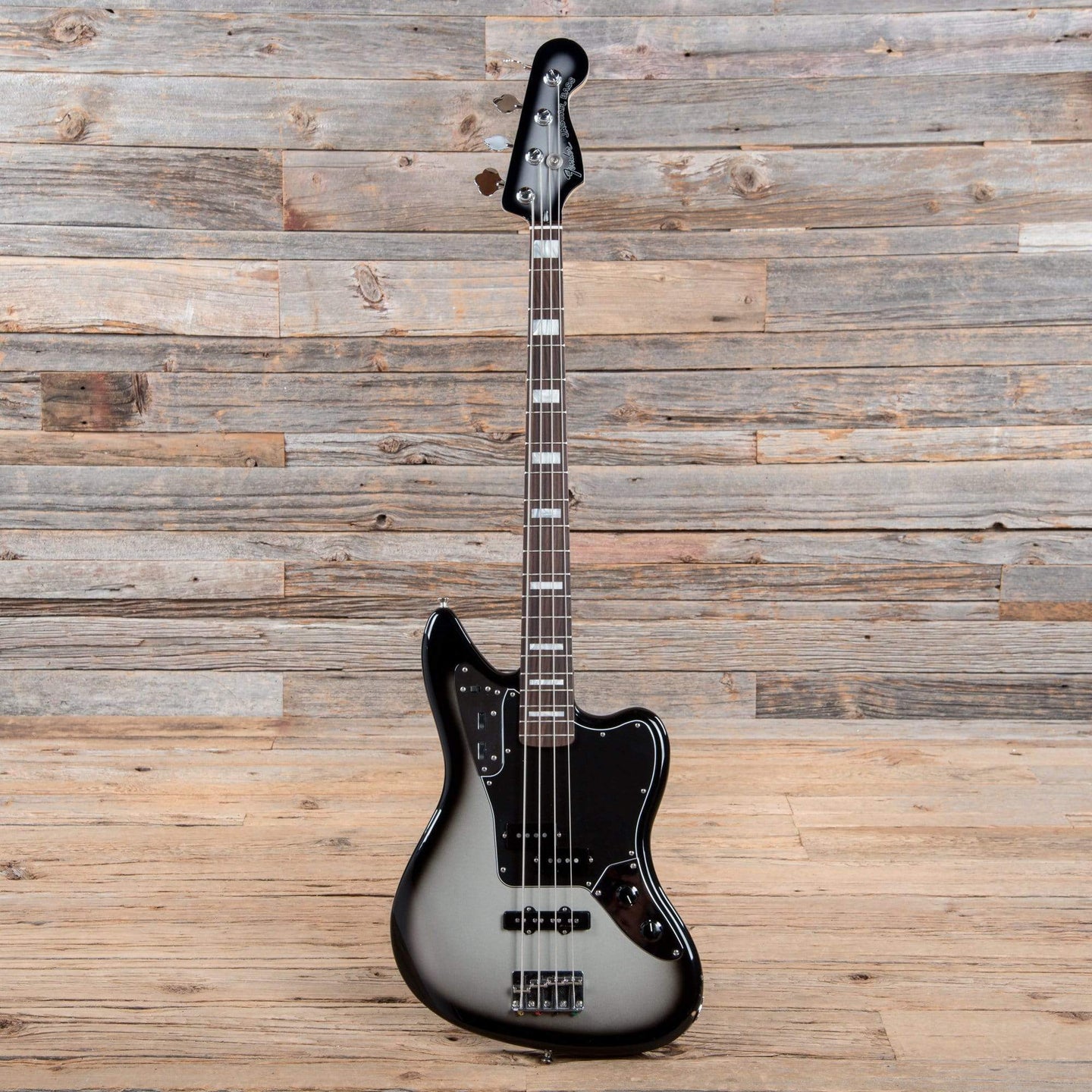 Fender Artist Series Troy Sanders Jaguar Bass Silverburst 2016