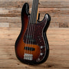 Fender Artist Tony Franklin Fretless Precision Bass 3-Tone Sunburst Bass Guitars / 4-String