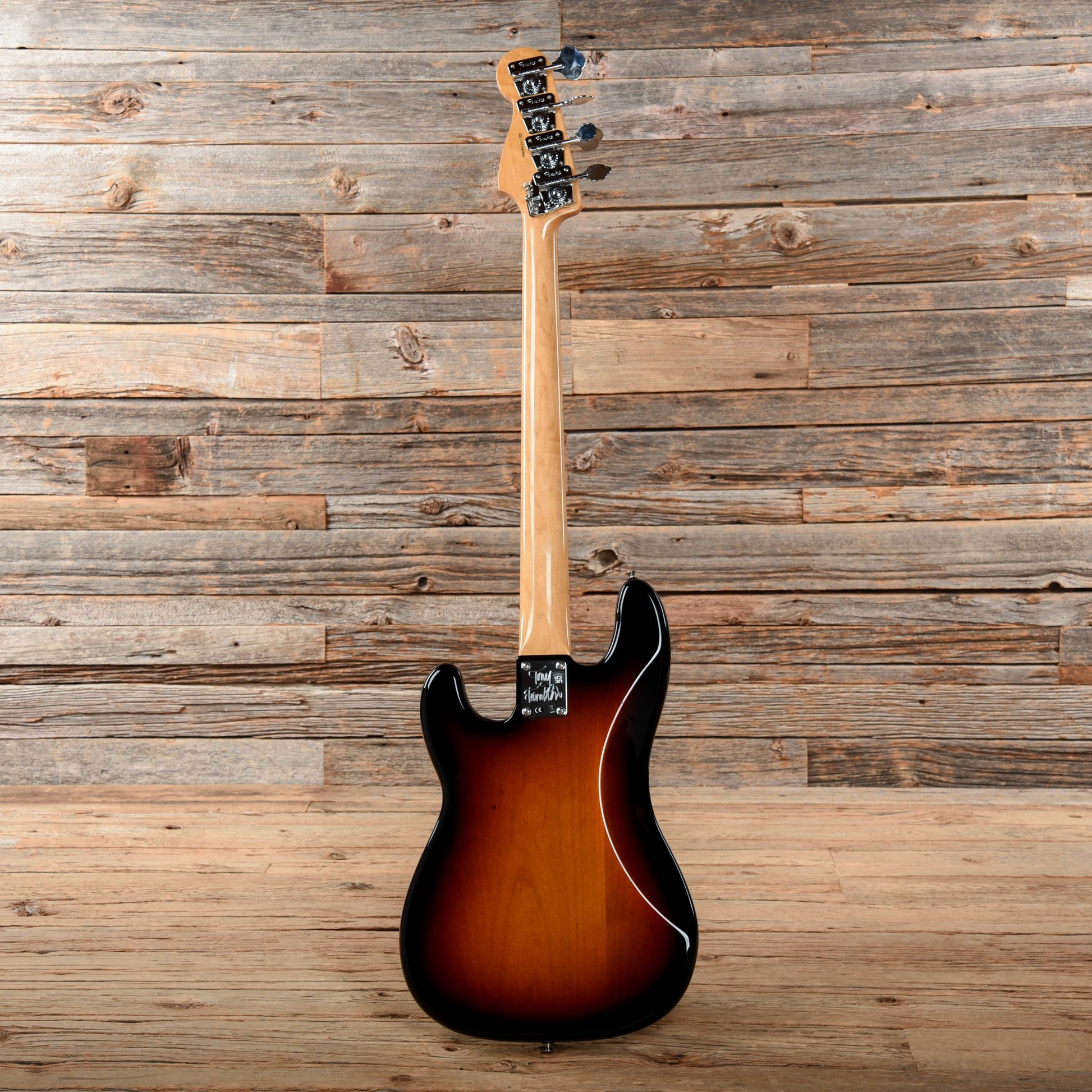 Fender Artist Tony Franklin Fretless Precision Bass 3-Tone Sunburst Bass Guitars / 4-String