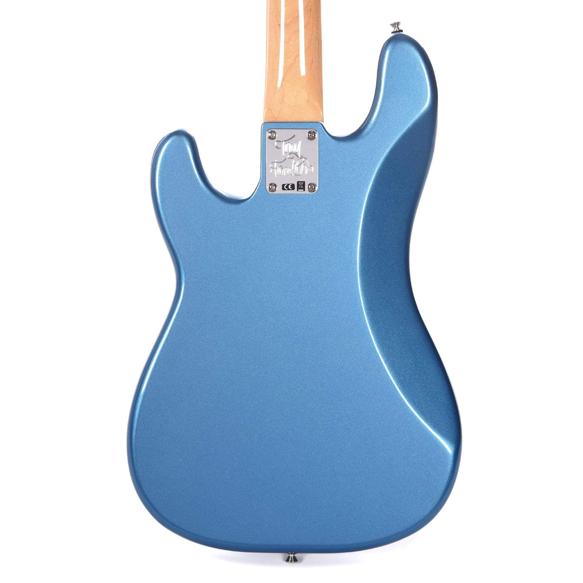 Fender Artist Tony Franklin Precision Bass Fretless Lake Placid Blue Bass Guitars / 4-String