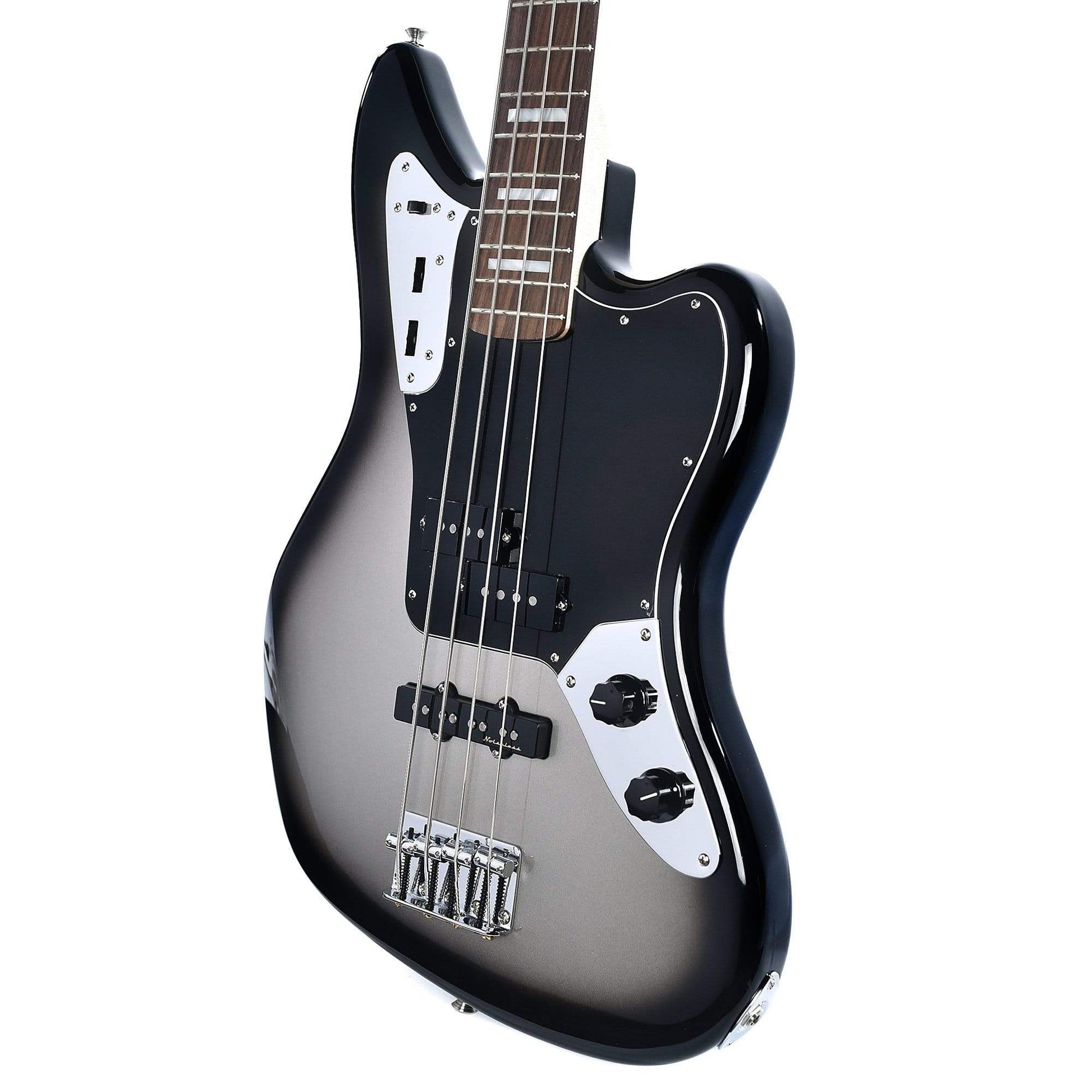 Fender Artist Troy Sanders Jaguar Bass Silverburst Bass Guitars / 4-String
