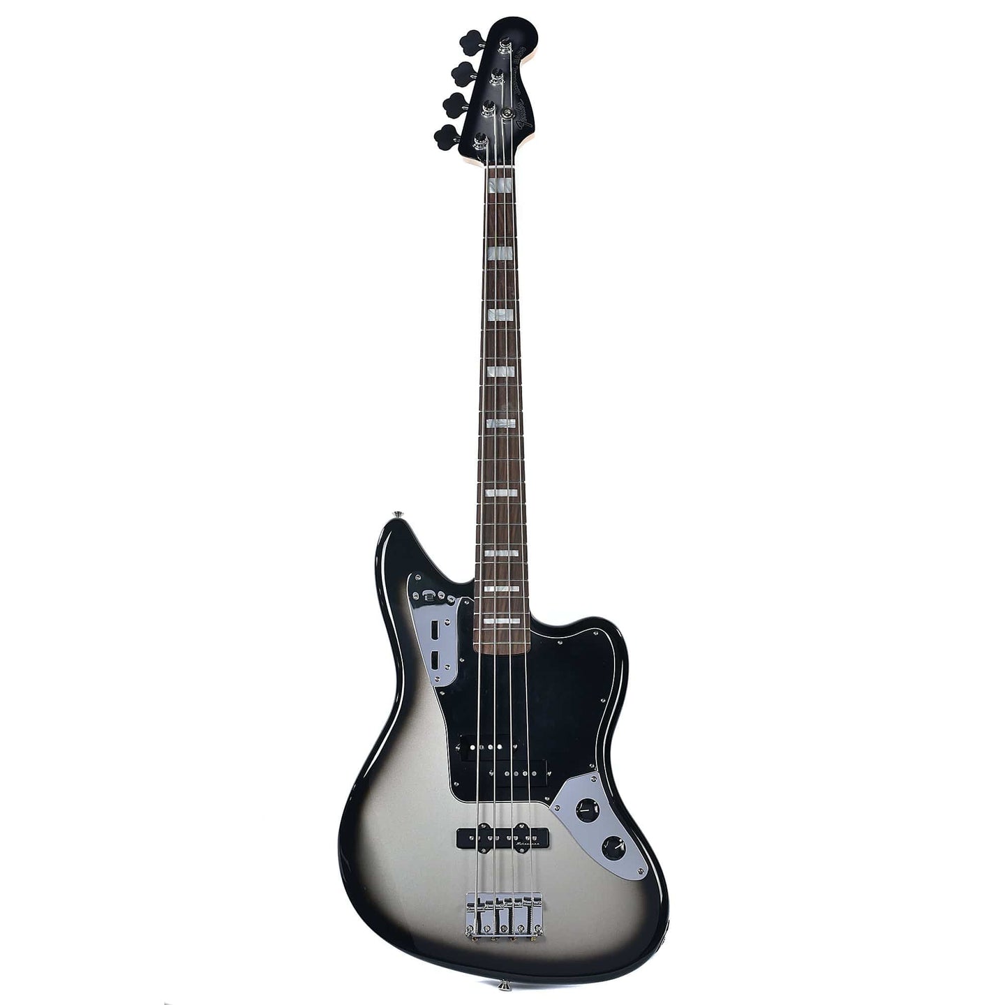 Fender Artist Troy Sanders Jaguar Bass Silverburst Chicago Music Exchange