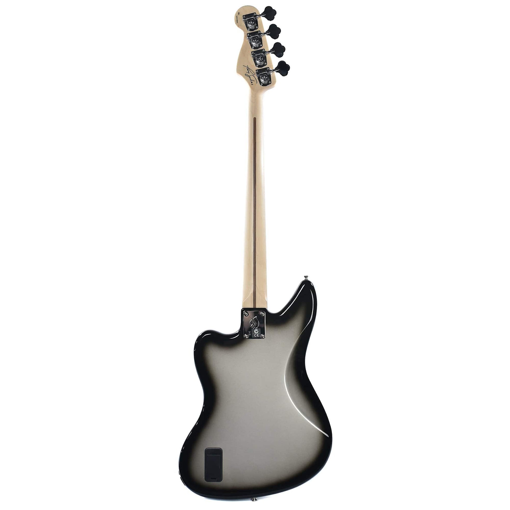 Fender Artist Troy Sanders Jaguar Bass Silverburst Bass Guitars / 4-String
