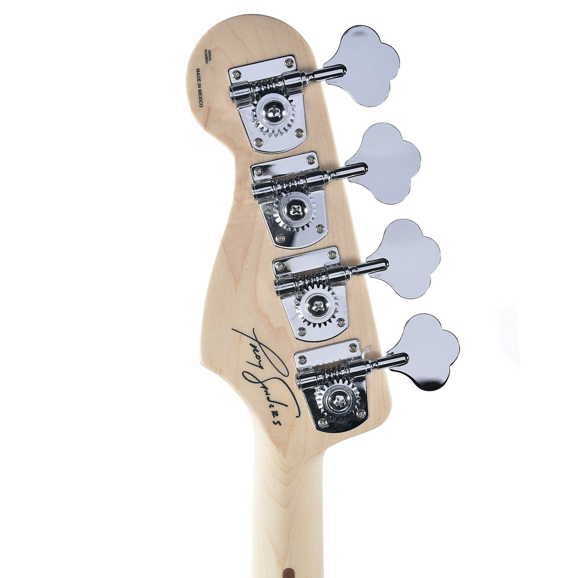 Fender Artist Troy Sanders Jaguar Bass Silverburst Bass Guitars / 4-String