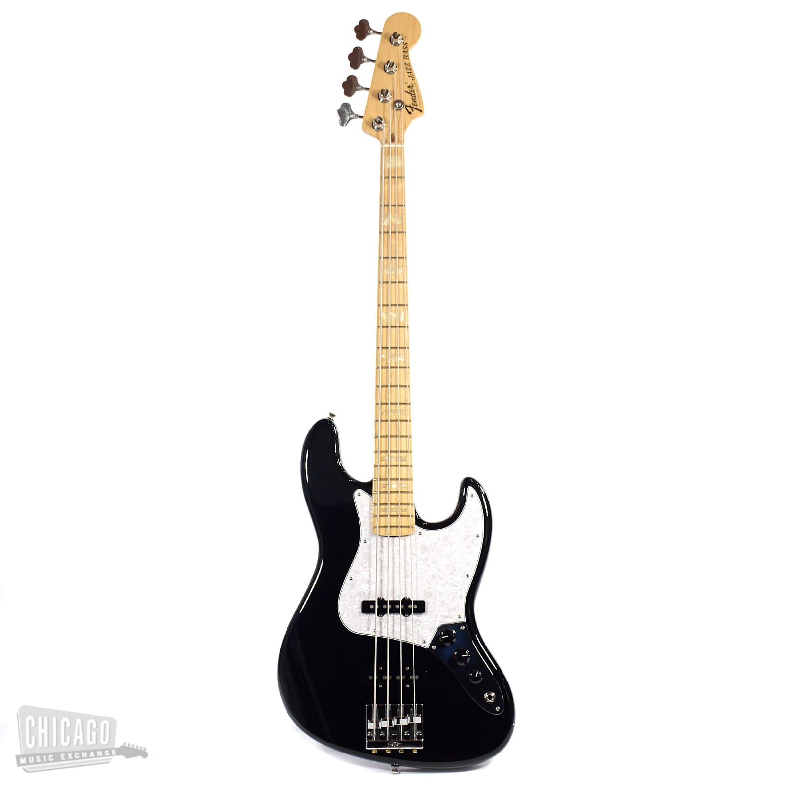 Fender Artist USA Geddy Lee Jazz Bass Black Bass Guitars / 4-String
