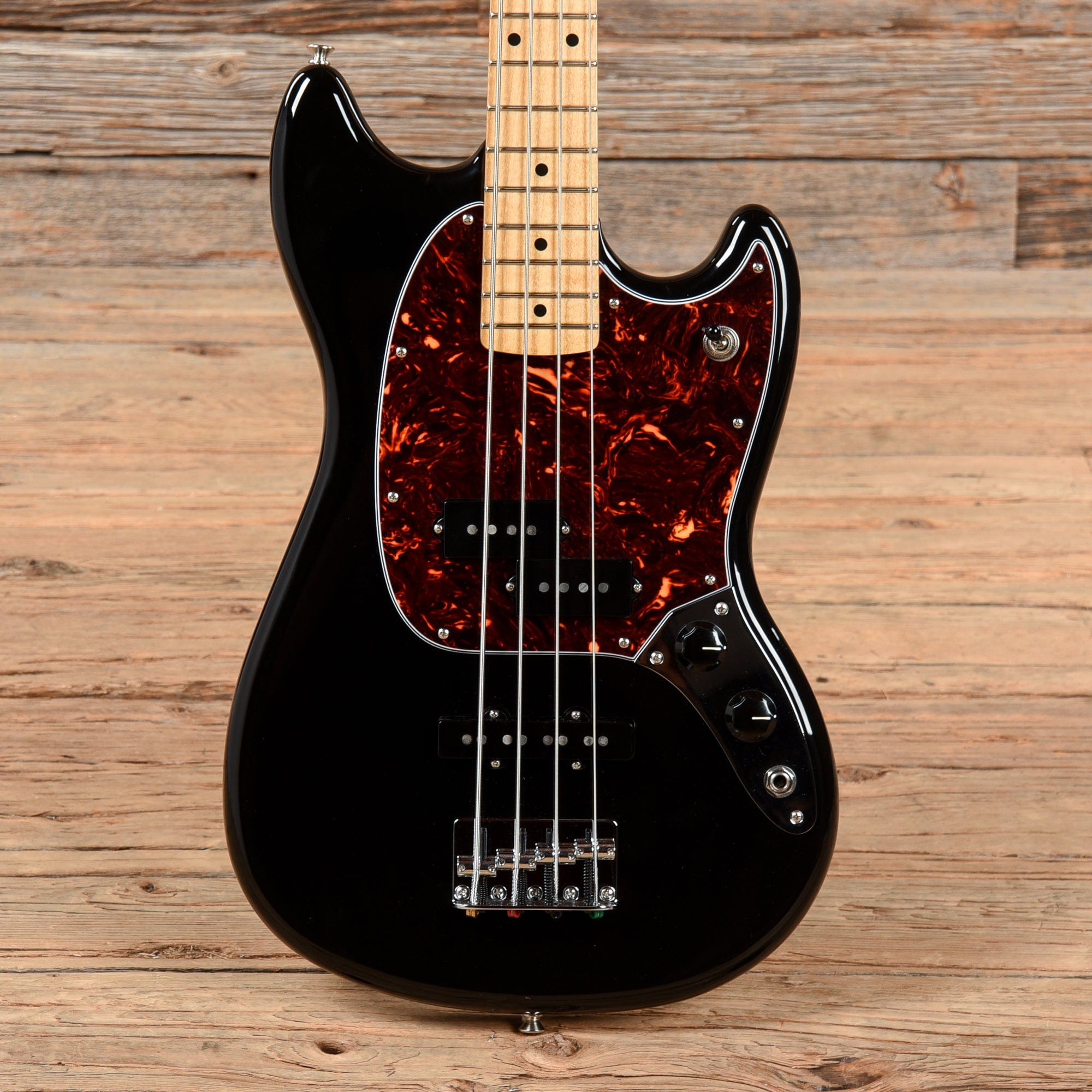 Fender CME Exclusive Mustang Bass Black 2018 Chicago Music Exchange