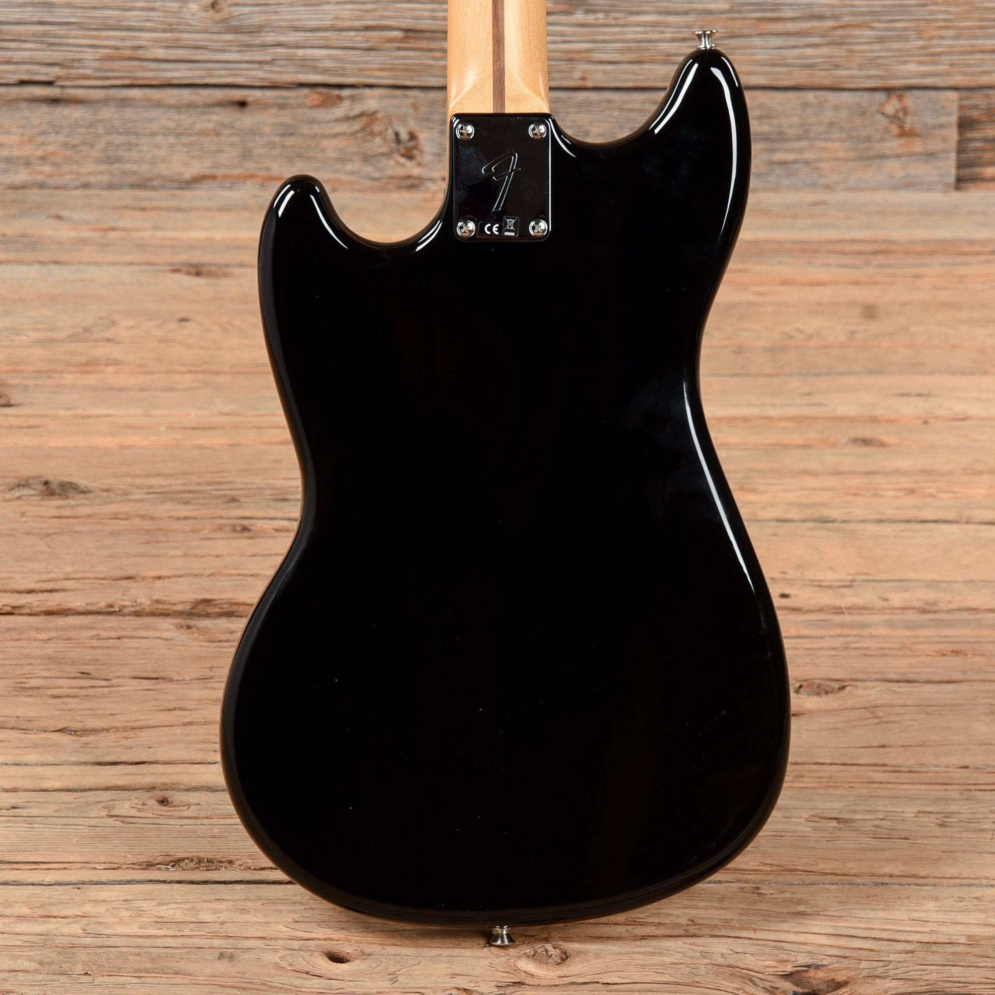 Fender CME Exclusive Mustang Bass Black 2018 Bass Guitars / 4-String