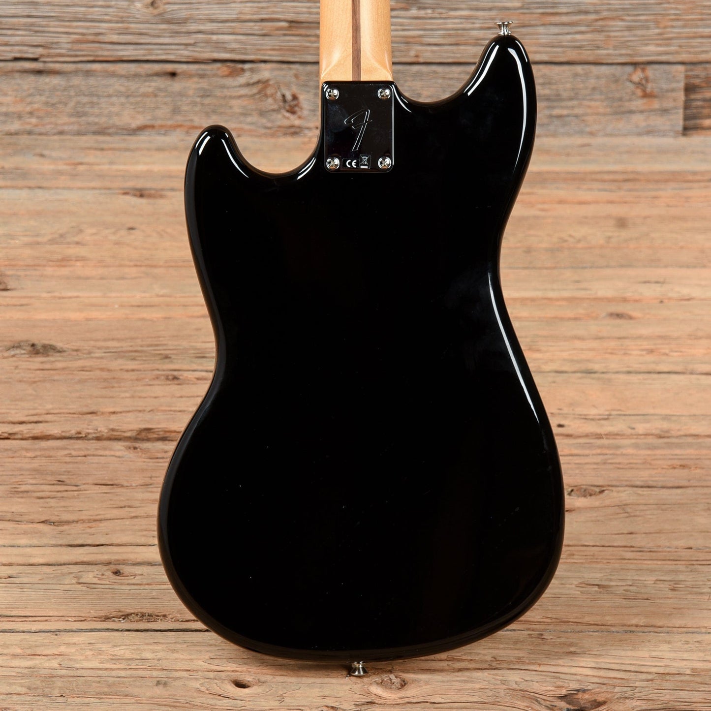 Fender CME Exclusive Mustang Bass Black 2018 Bass Guitars / 4-String
