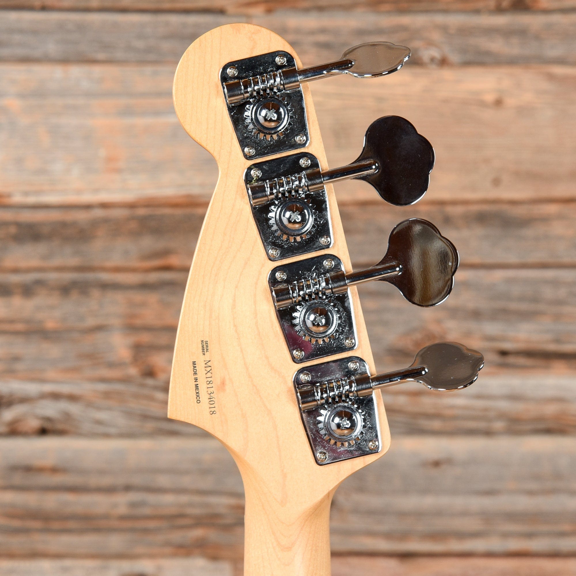 Fender CME Exclusive Mustang Bass Black 2018 Bass Guitars / 4-String