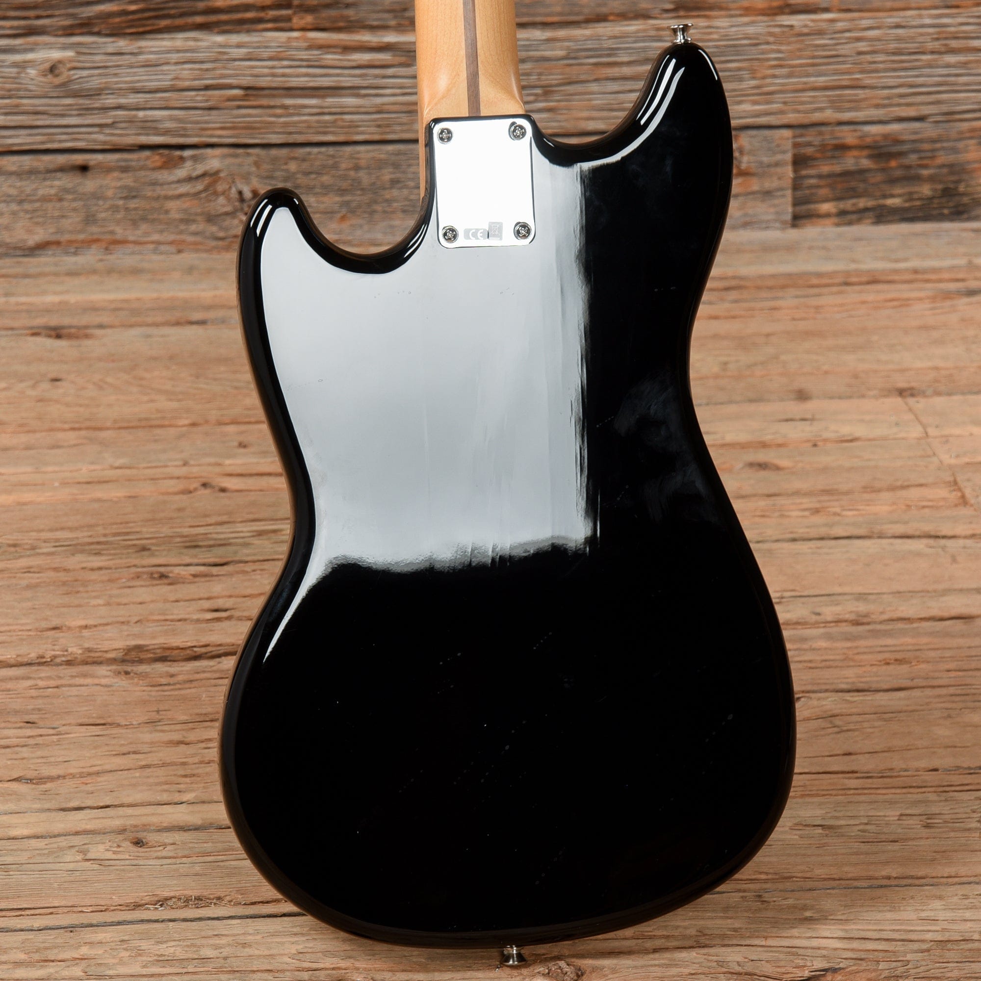 Fender CME Exclusive Mustang Bass Black 2018 Bass Guitars / 4-String