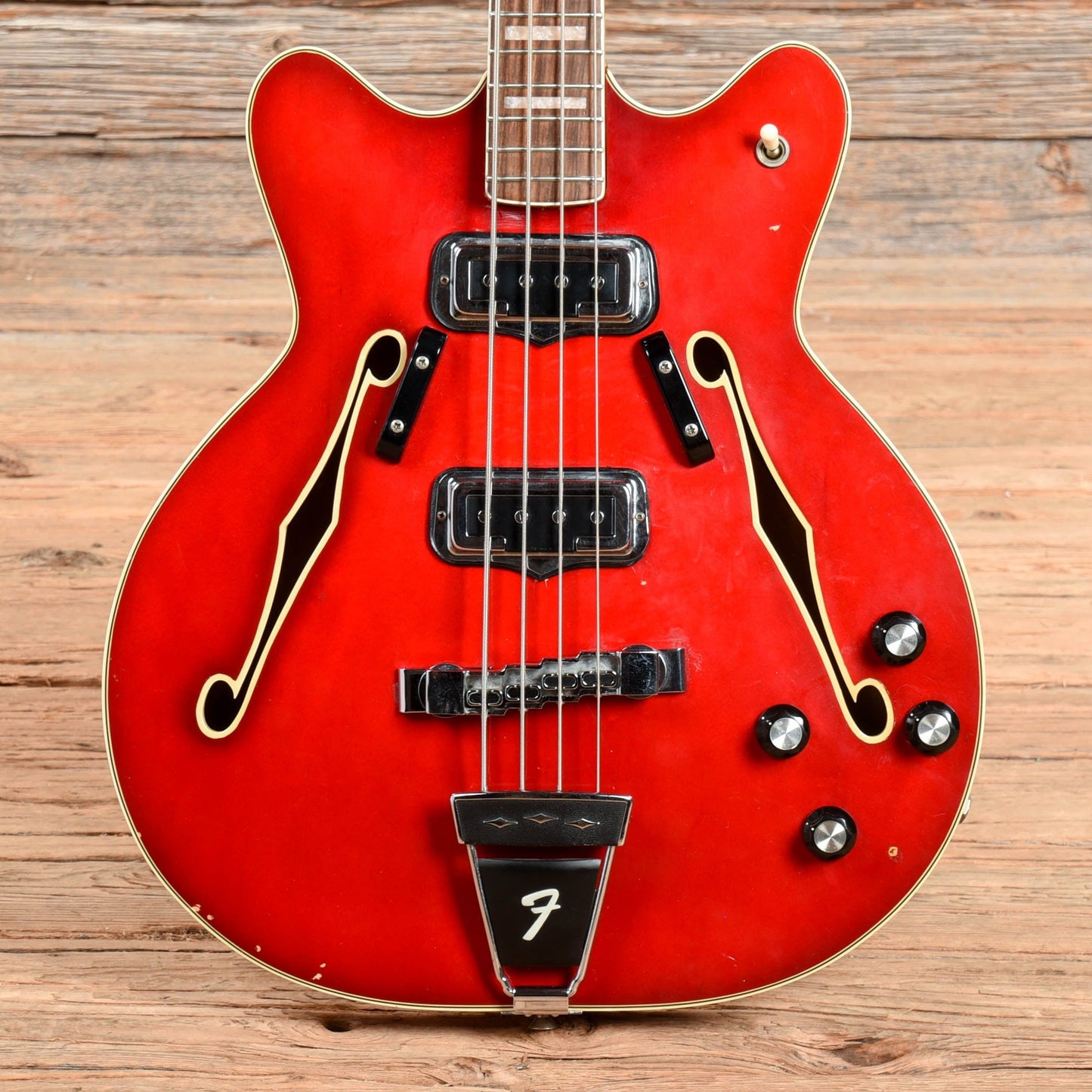 Fender Coronado Bass Red 1967 Bass Guitars / 4-String
