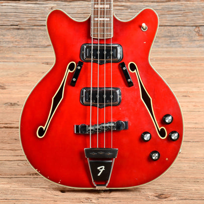 Fender Coronado Bass Red 1967 Bass Guitars / 4-String