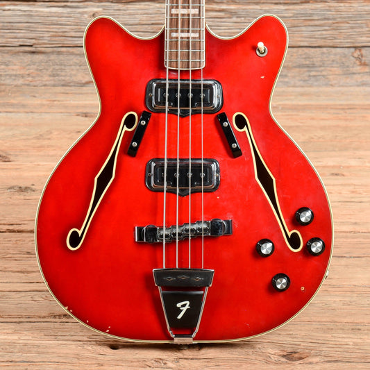 Fender Coronado Bass Red 1967 Bass Guitars / 4-String