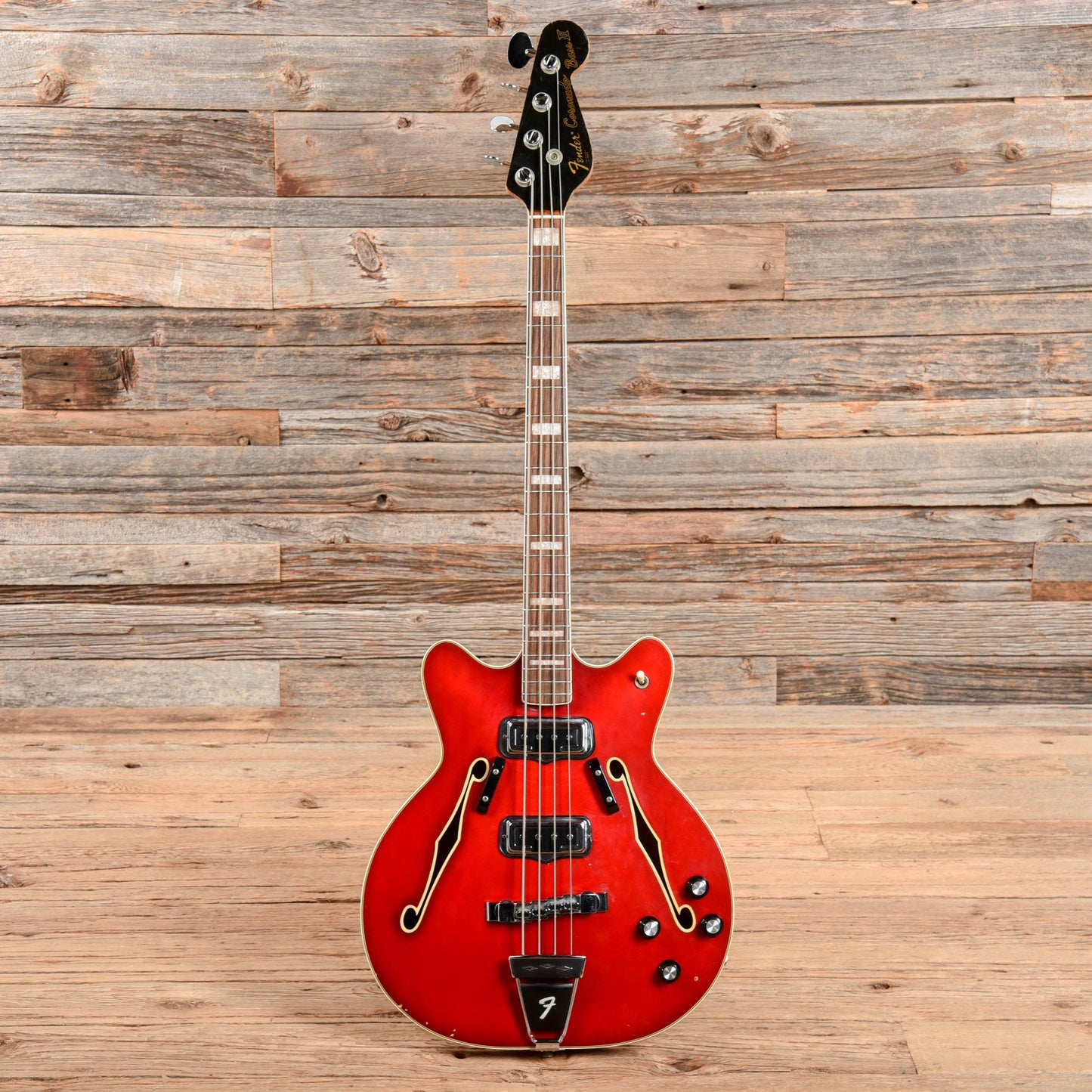 Fender Coronado Bass Red 1967 Bass Guitars / 4-String