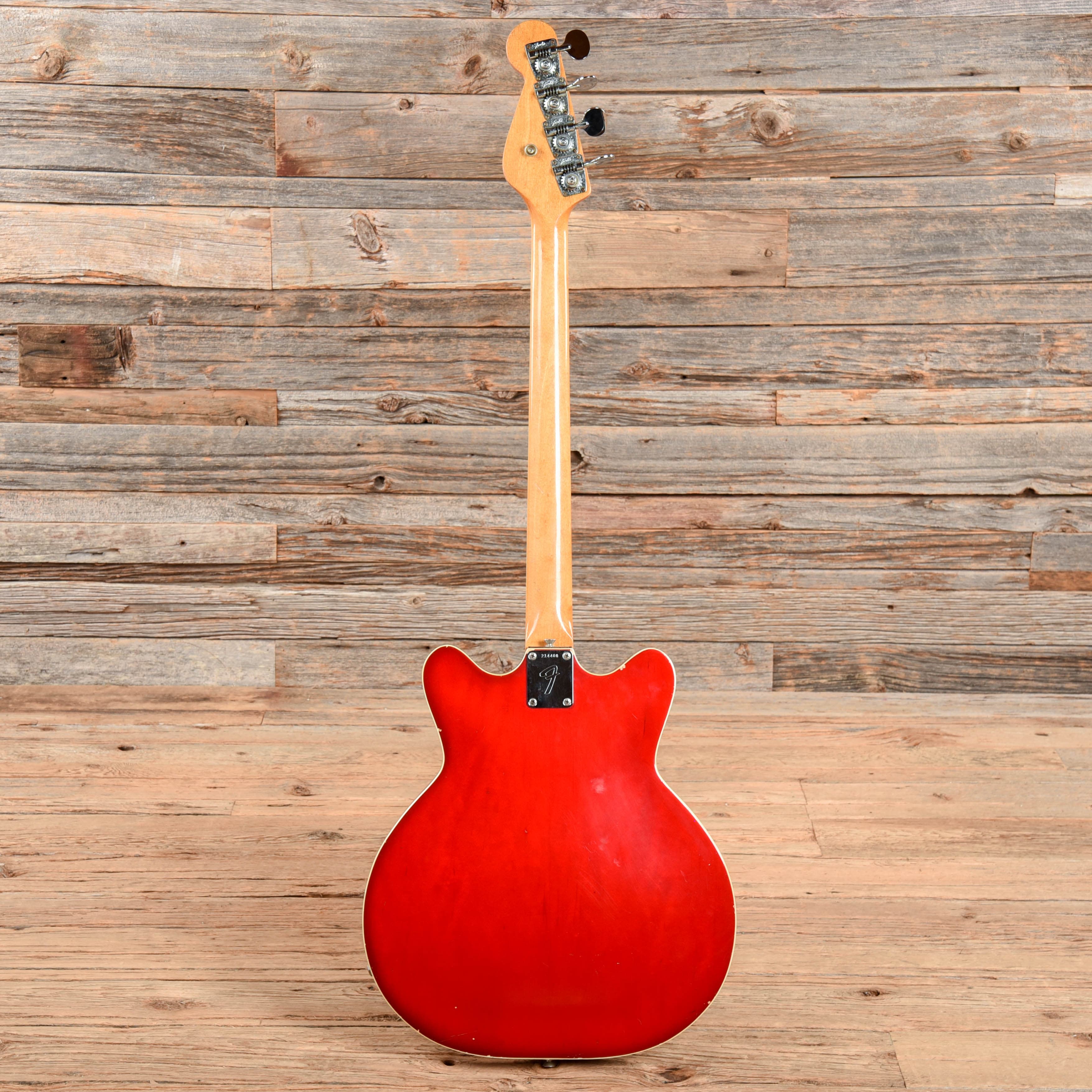 Fender Coronado Bass Red 1967 Bass Guitars / 4-String
