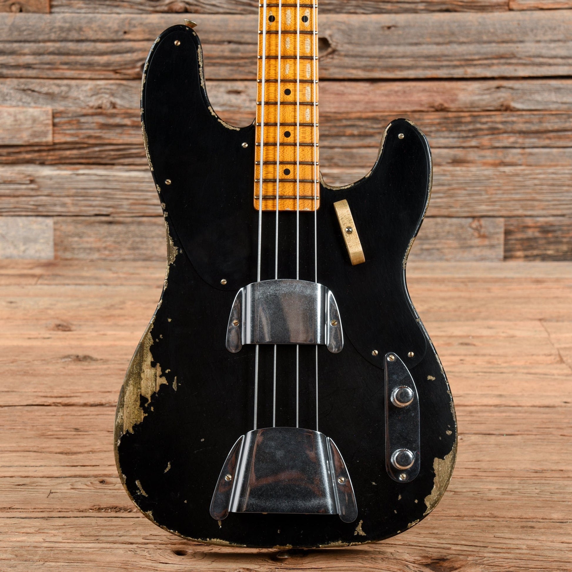 Fender Custom Shop 1951 Precision Bass Heavy Relic Black 2020 Bass Guitars / 4-String