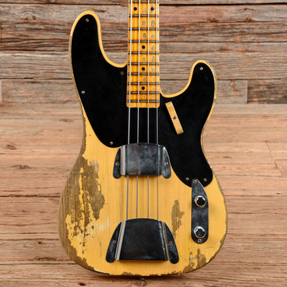 Fender Custom Shop 1951 Precision Bass Super Heavy Relic Aged Nocaster Blonde 2020 Bass Guitars / 4-String