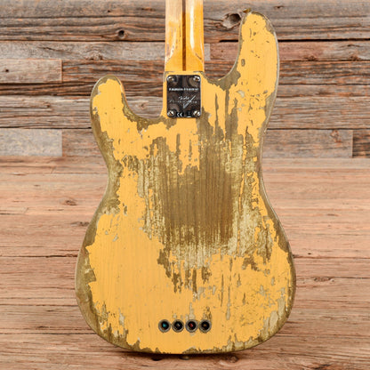 Fender Custom Shop 1951 Precision Bass Super Heavy Relic Aged Nocaster Blonde 2020 Bass Guitars / 4-String