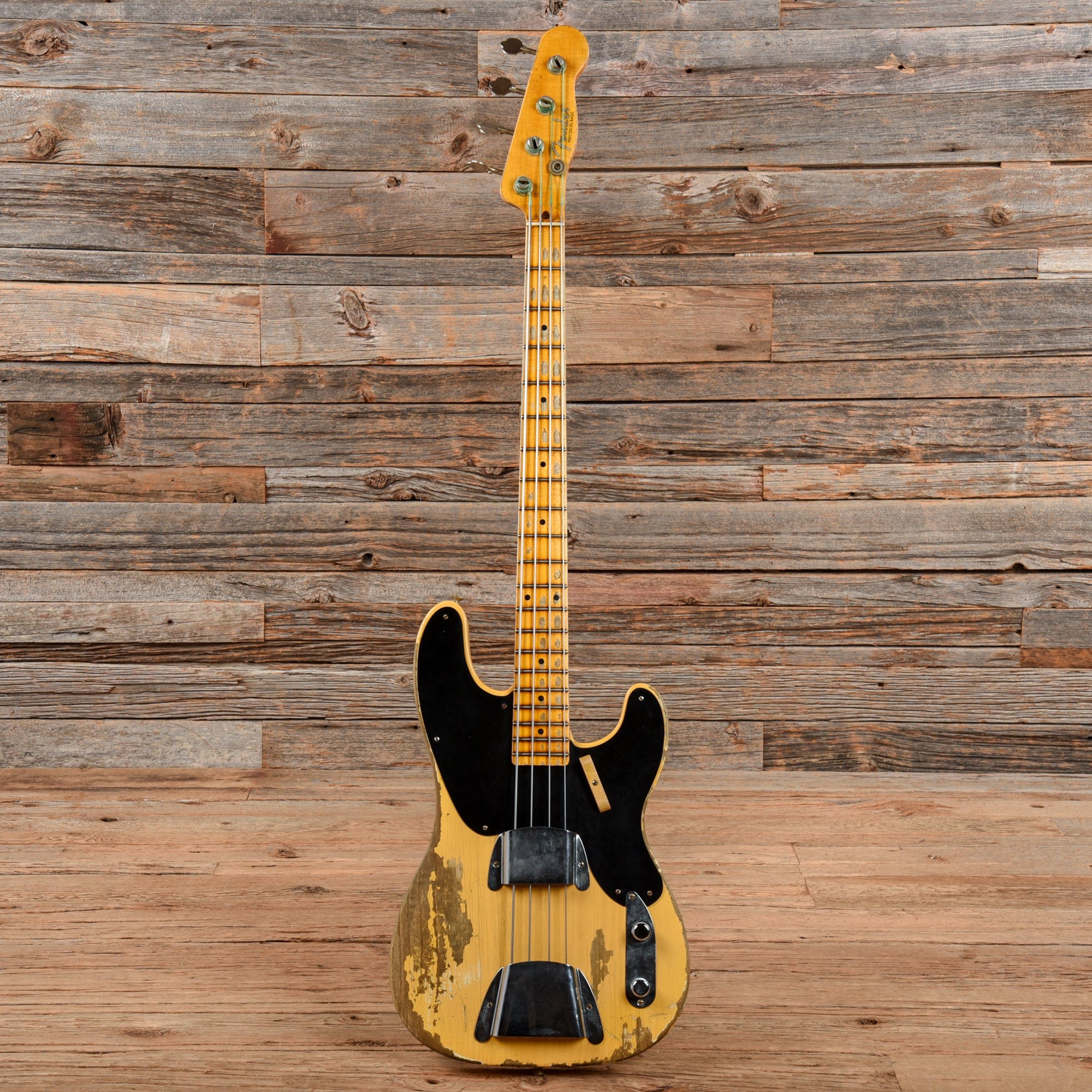 Fender Custom Shop 1951 Precision Bass Super Heavy Relic Aged Nocaster Blonde 2020 Bass Guitars / 4-String