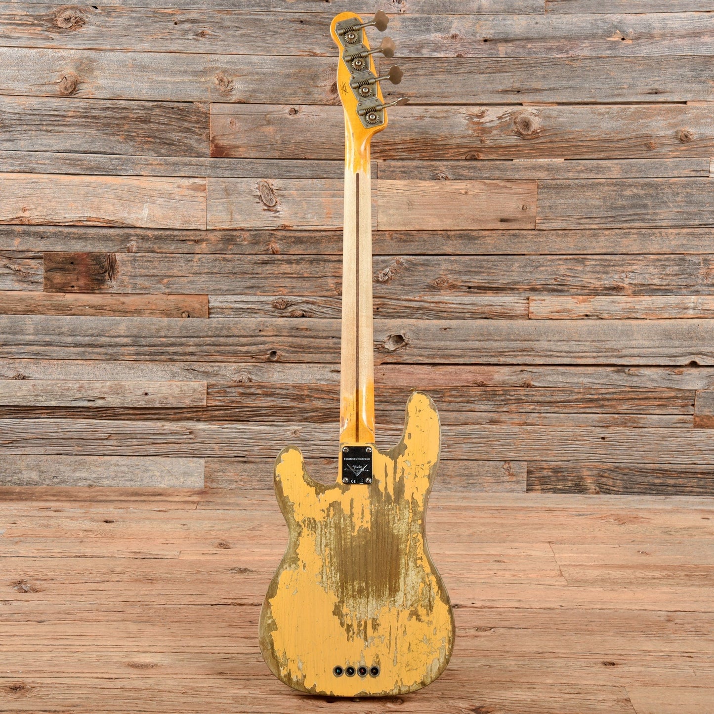 Fender Custom Shop 1951 Precision Bass Super Heavy Relic Aged Nocaster Blonde 2020 Bass Guitars / 4-String