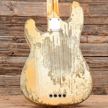 Fender Custom Shop 1951 Precision Bass Super Heavy Relic Aged Nocaster Blonde 2020 Bass Guitars / 4-String