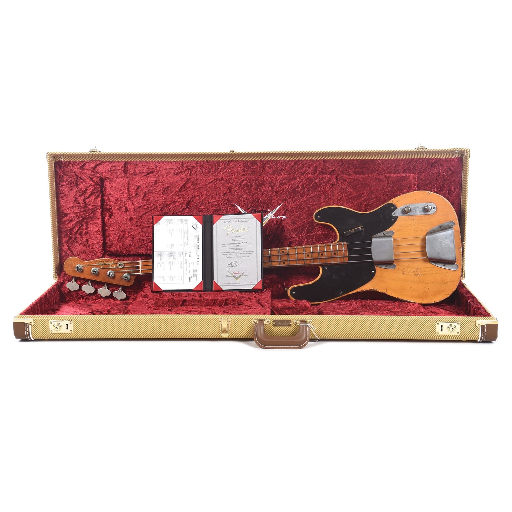 Fender Custom Shop 1955 Precision Bass "CME Spec" Relic Aged Nocaster Blonde Master Built by Vincent Van Trigt Bass Guitars / 4-String