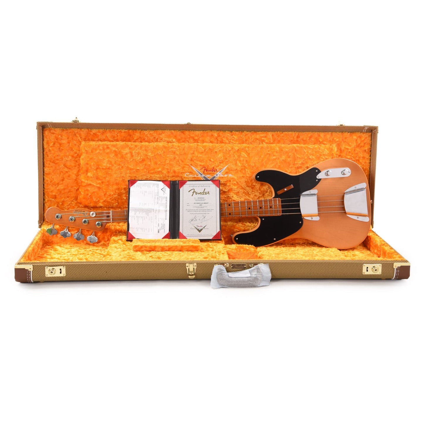 Fender Custom Shop 1955 Precision Bass DCC Aged Nocaster Blonde Master Built by Vincent Van Trigt Bass Guitars / 4-String