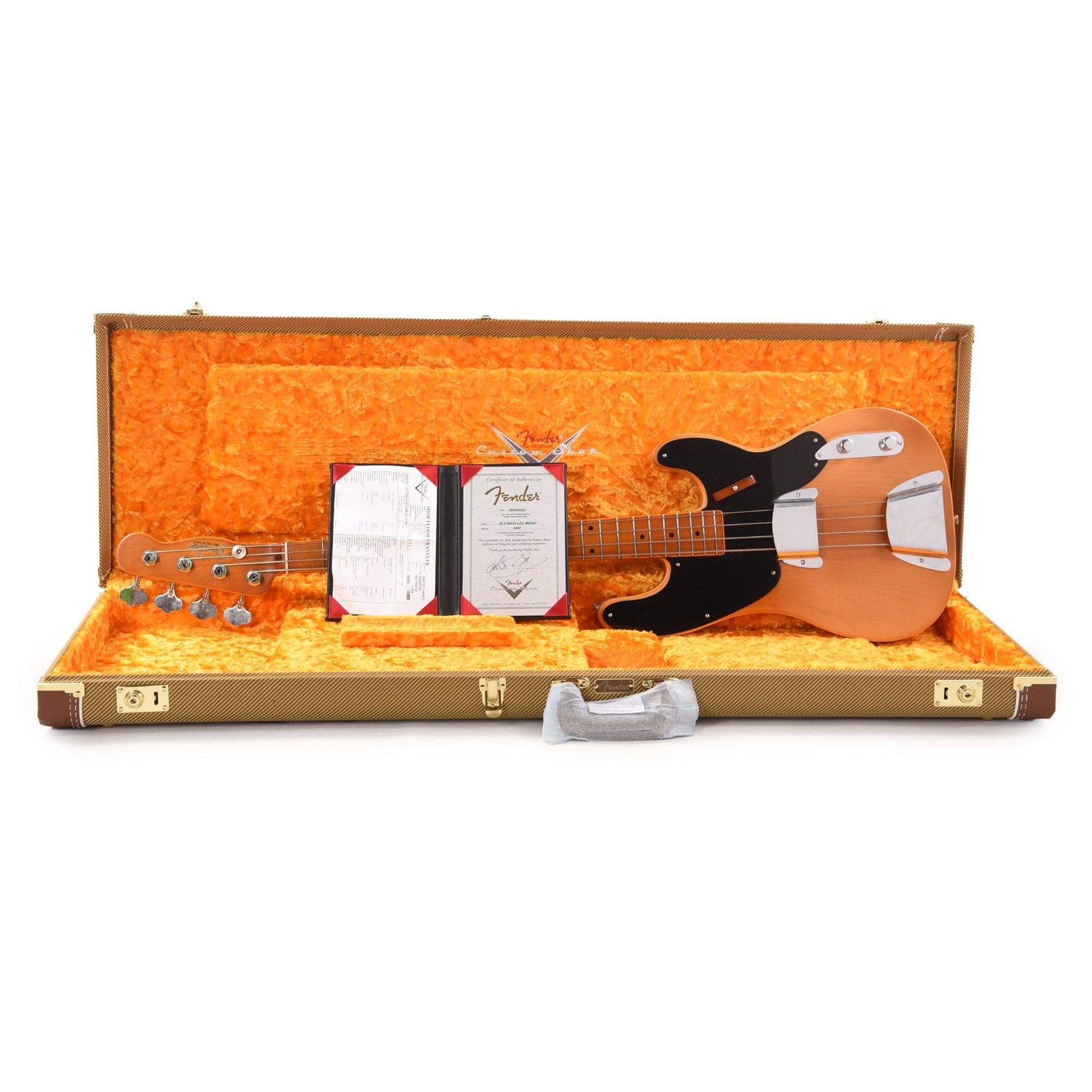 Fender Custom Shop 1955 Precision Bass DCC Aged Nocaster Blonde Master Built by Vincent Van Trigt Bass Guitars / 4-String